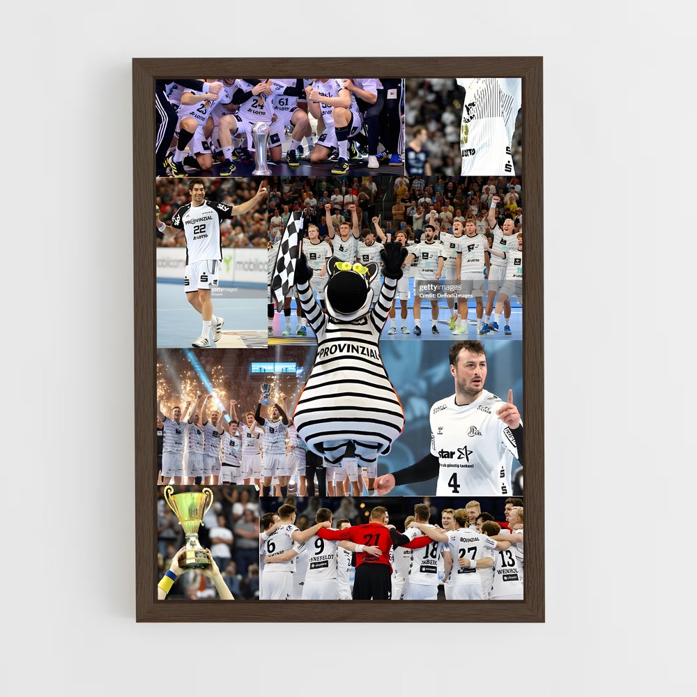 Poster L'Élite du Jeu – affiche Handball (vue 5)